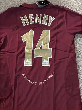 Nike Arsenal 2005/06 Home Jersey - Thierry Henry #14